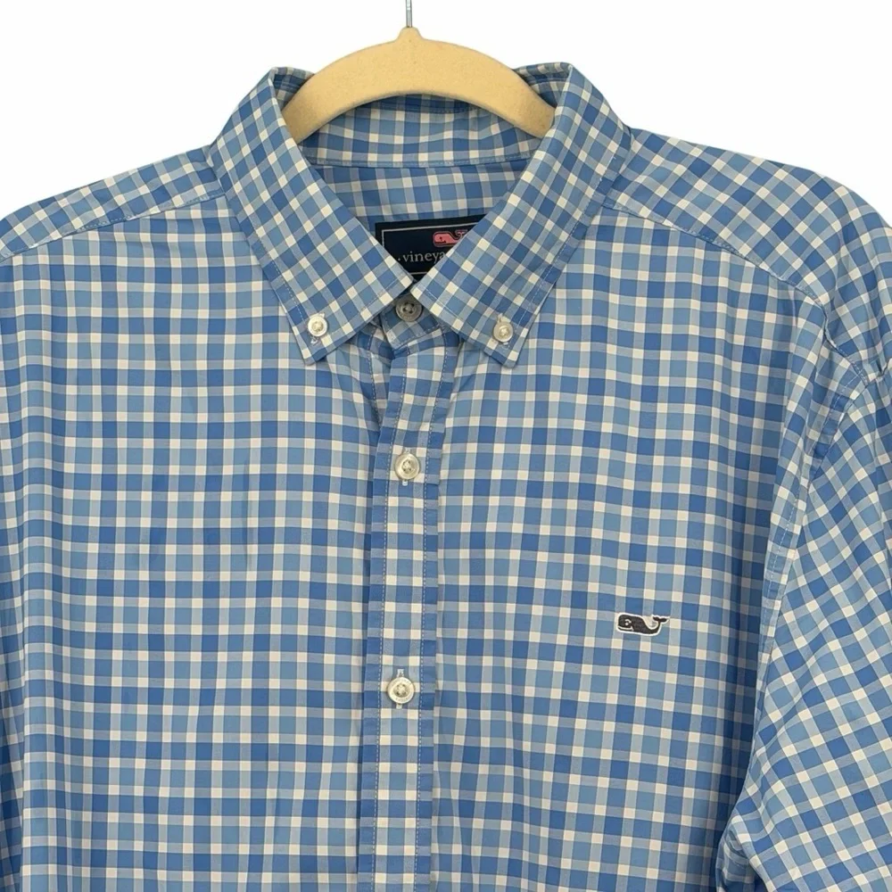 Performance Duval Check Featherweight Shirt Vinyard Vines